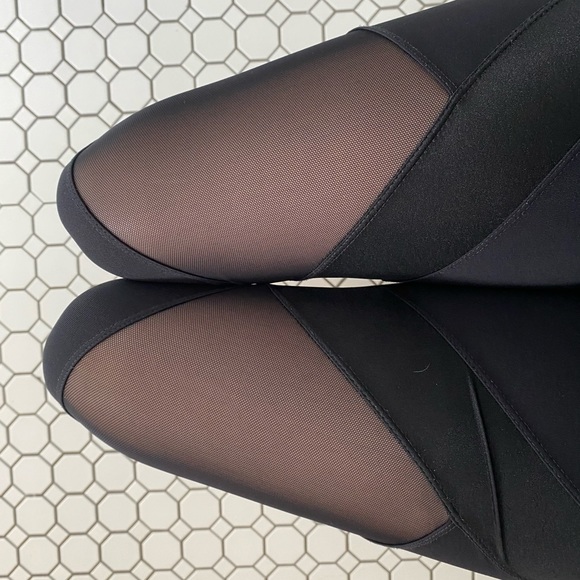 Forever 21 Mesh High-Rise Active Leggings - Picture 1 of 8